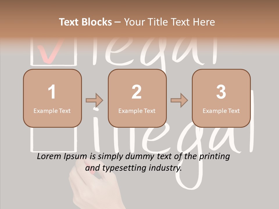 Opinion Fulfillment Person PowerPoint Template