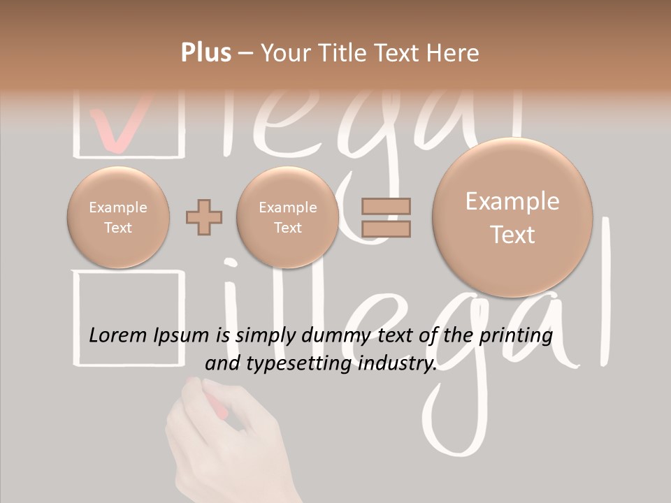 Opinion Fulfillment Person PowerPoint Template