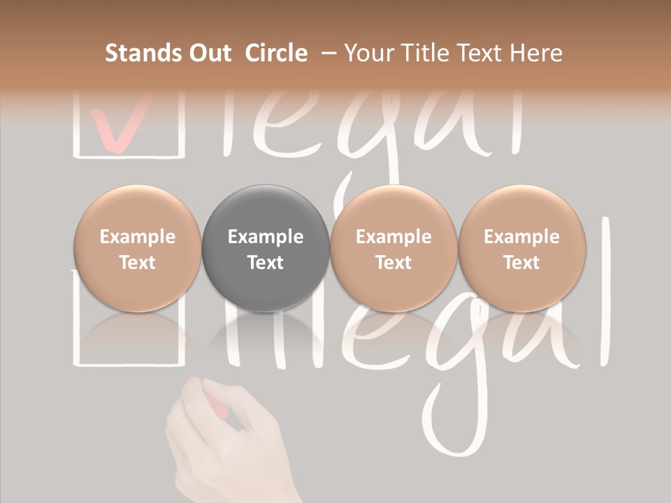 Opinion Fulfillment Person PowerPoint Template