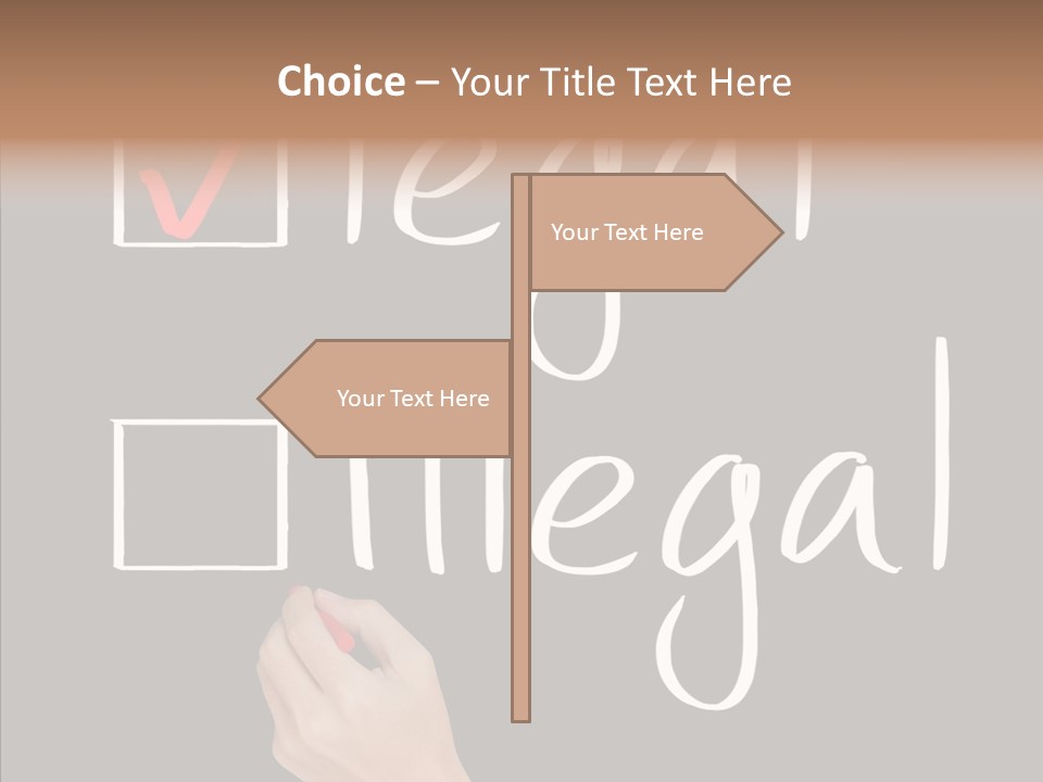 Opinion Fulfillment Person PowerPoint Template