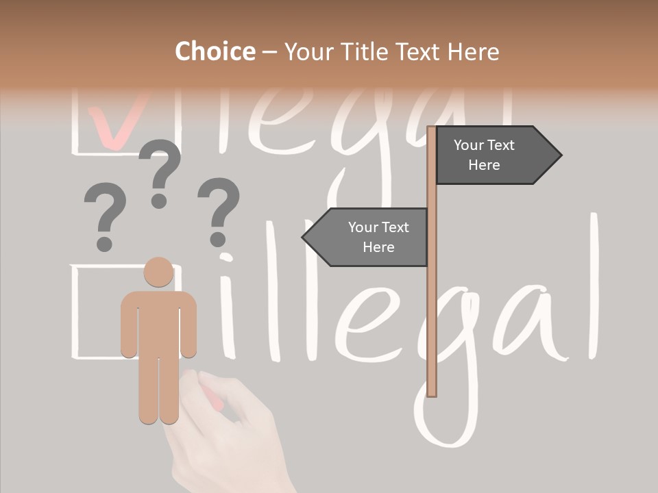 Opinion Fulfillment Person PowerPoint Template