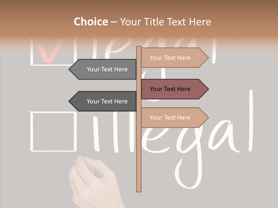 Opinion Fulfillment Person PowerPoint Template