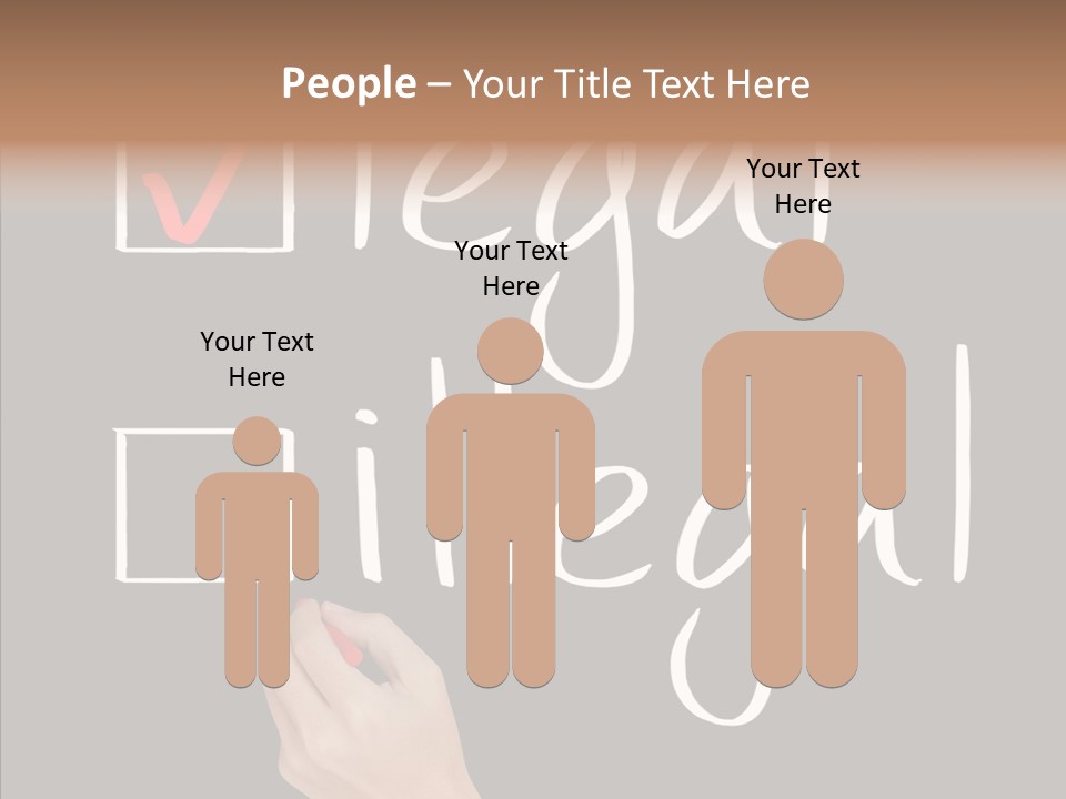 Opinion Fulfillment Person PowerPoint Template