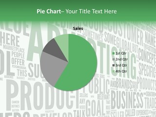 Market Management Symbol PowerPoint Template