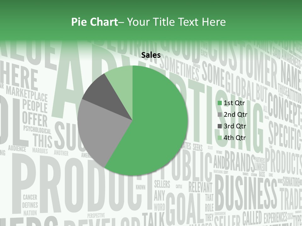 Market Management Symbol PowerPoint Template