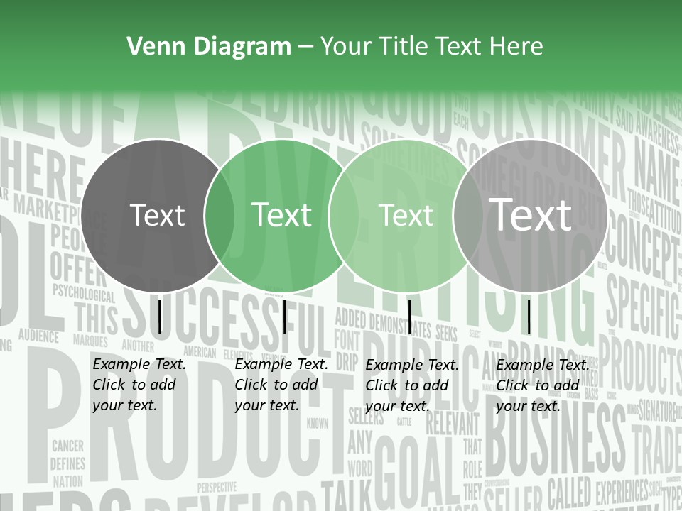 Market Management Symbol PowerPoint Template