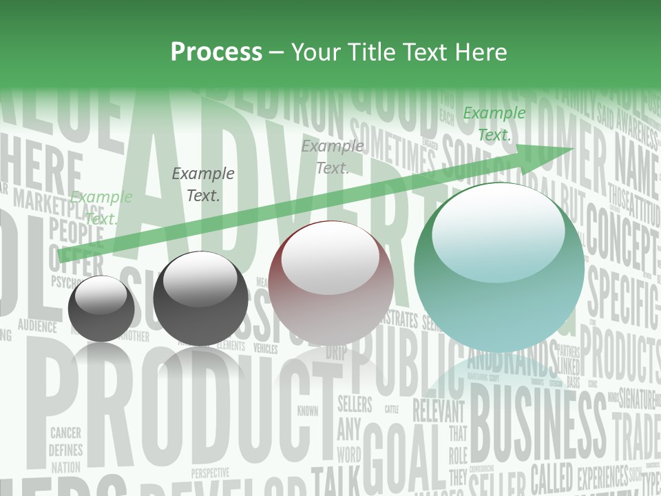 Market Management Symbol PowerPoint Template