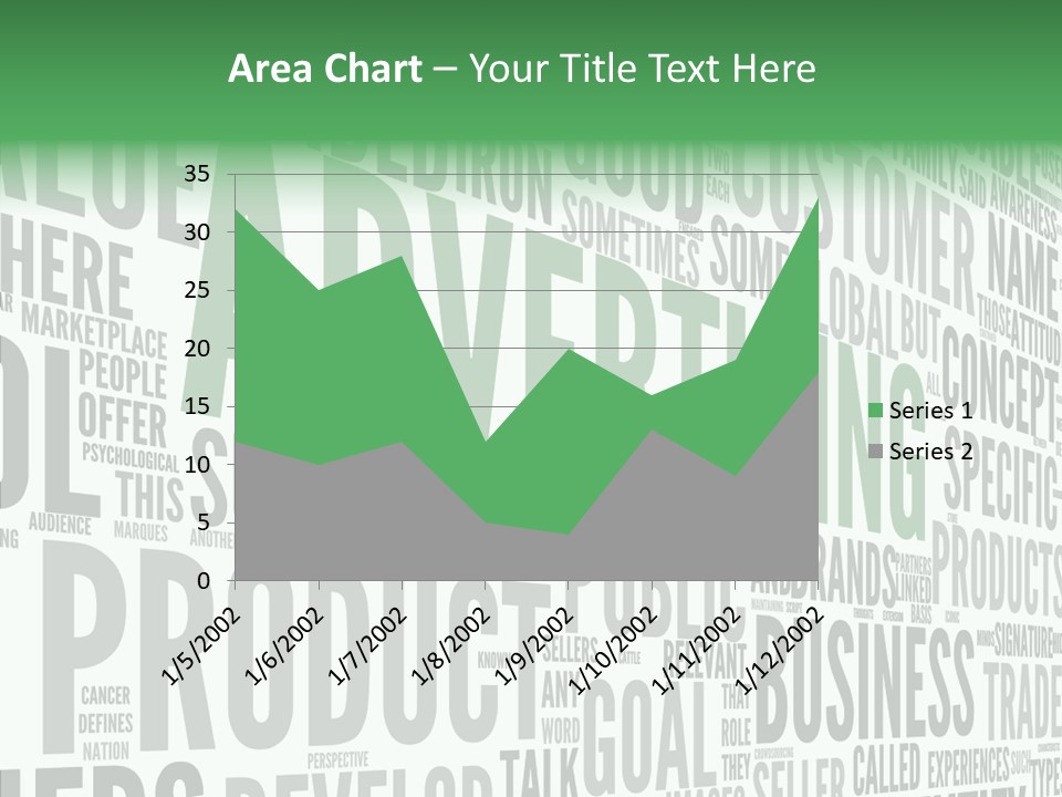 Market Management Symbol PowerPoint Template