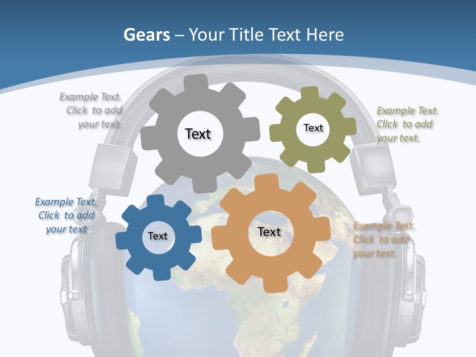 Entertainment Studio Music PowerPoint Template