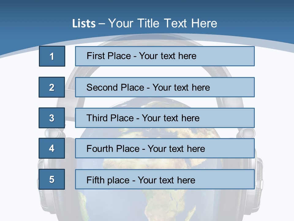 Entertainment Studio Music PowerPoint Template
