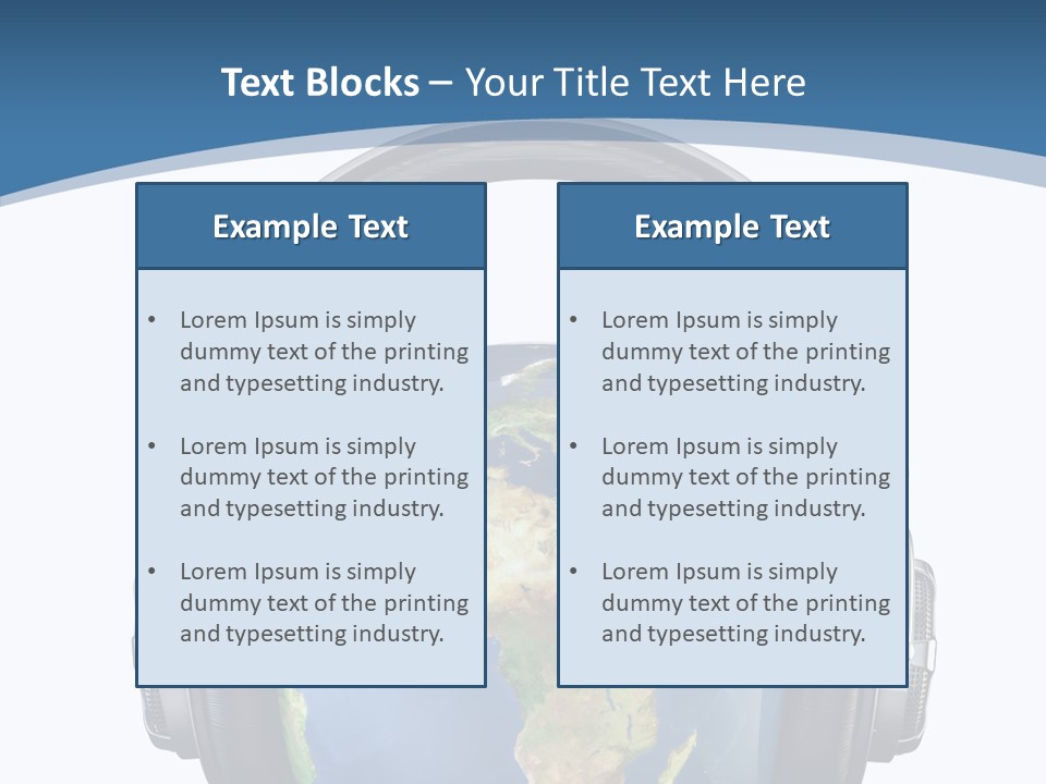 Entertainment Studio Music PowerPoint Template