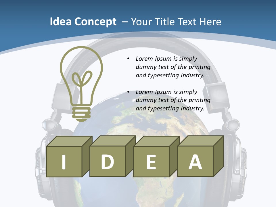 Entertainment Studio Music PowerPoint Template