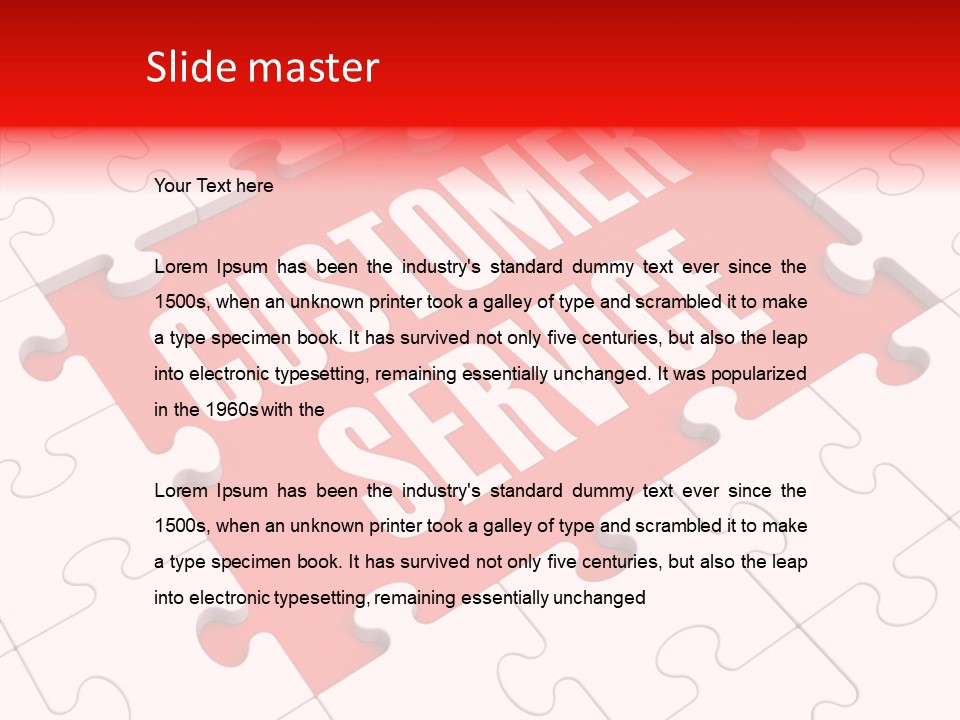 Customer Service Inquiries Service PowerPoint Template