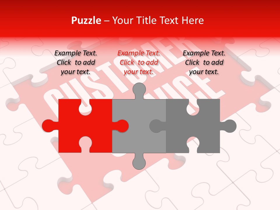 Customer Service Inquiries Service PowerPoint Template