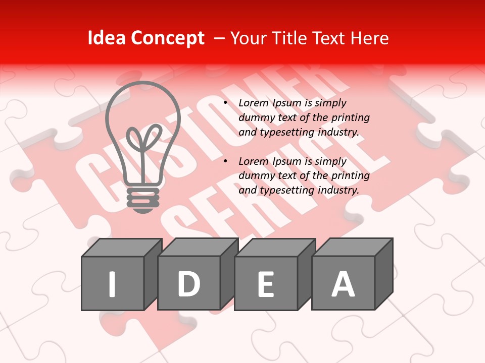 Customer Service Inquiries Service PowerPoint Template