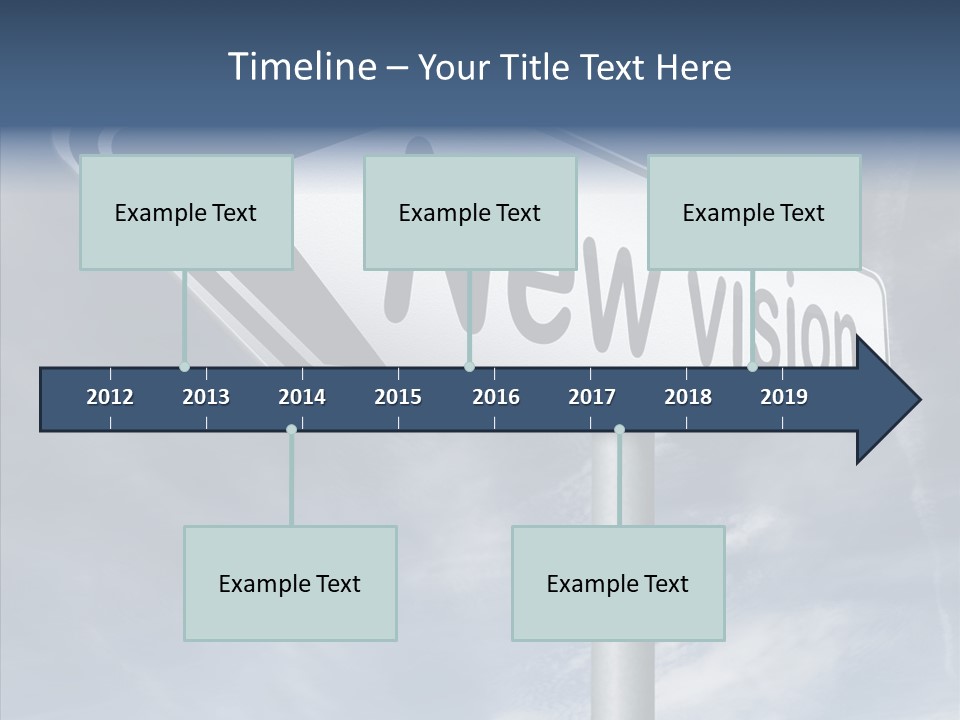 Abstract New Vision View Point PowerPoint Template