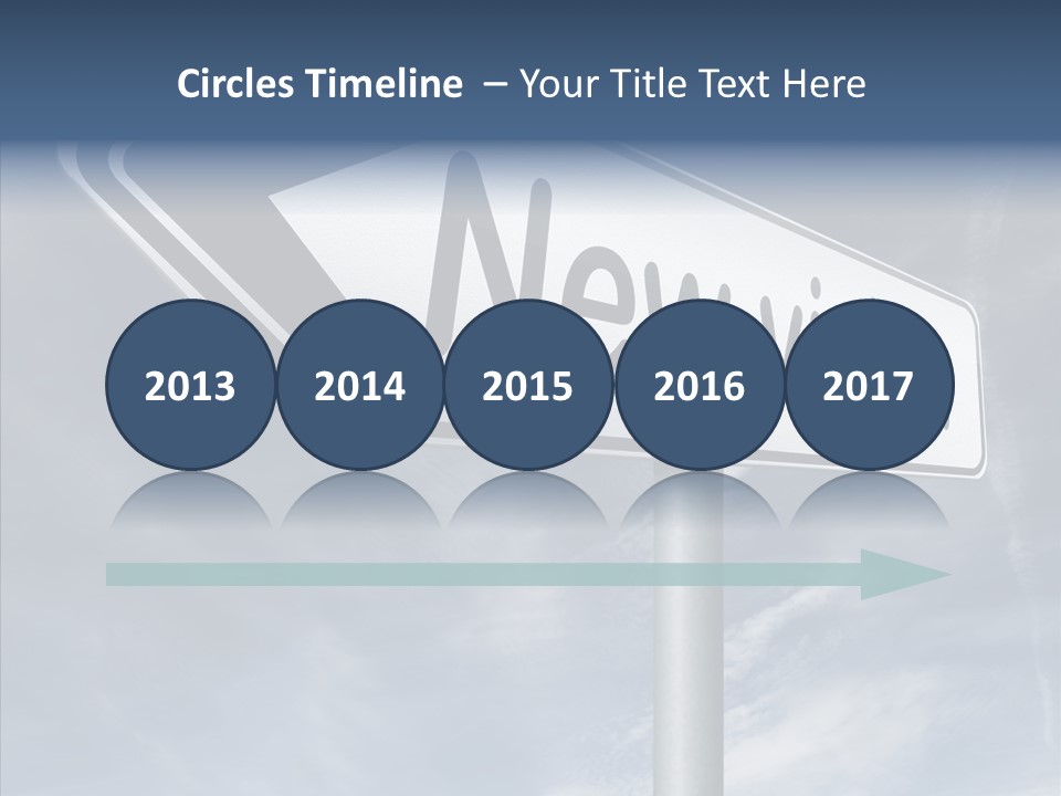 Abstract New Vision View Point PowerPoint Template