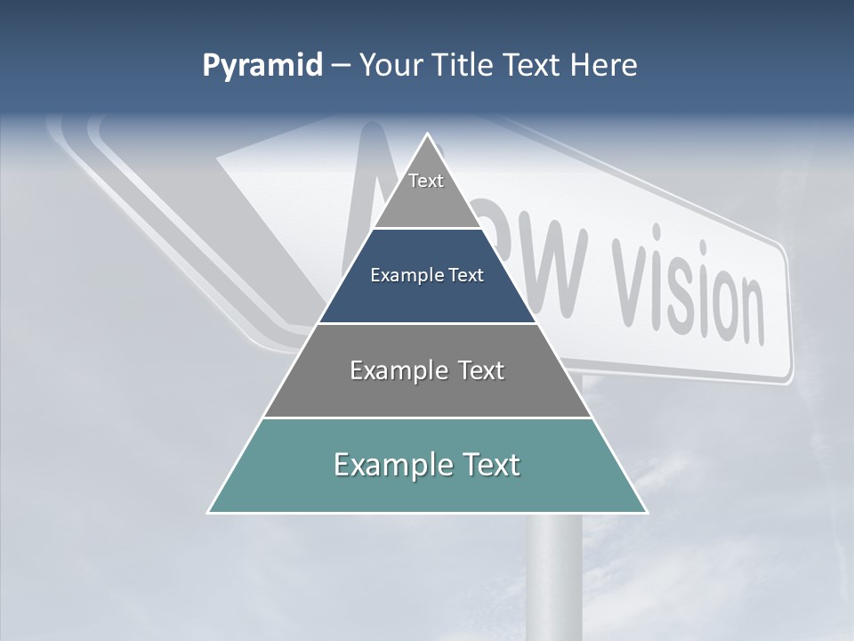 Abstract New Vision View Point PowerPoint Template