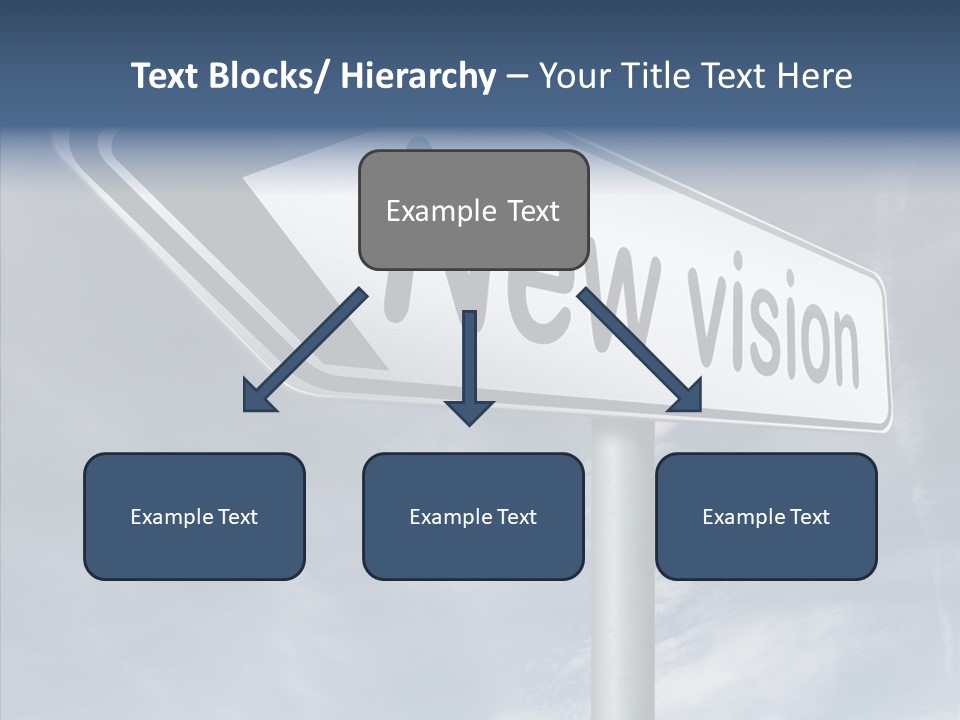 Abstract New Vision View Point PowerPoint Template