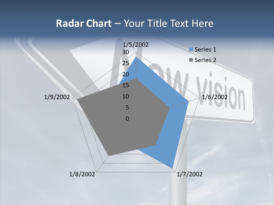 Abstract New Vision View Point PowerPoint Template