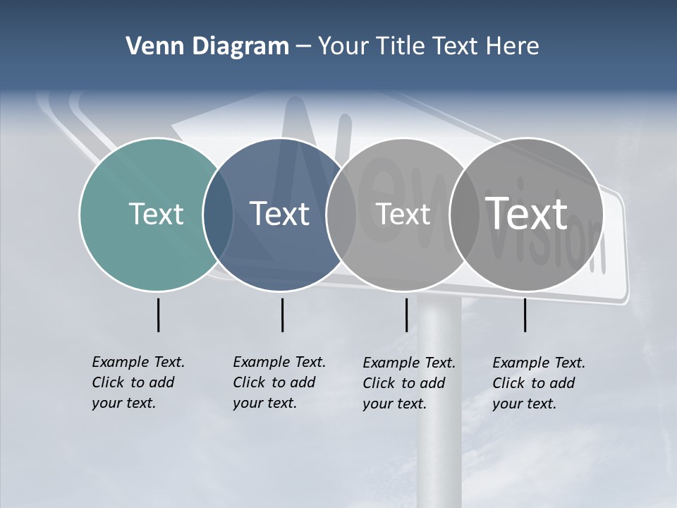 Abstract New Vision View Point PowerPoint Template