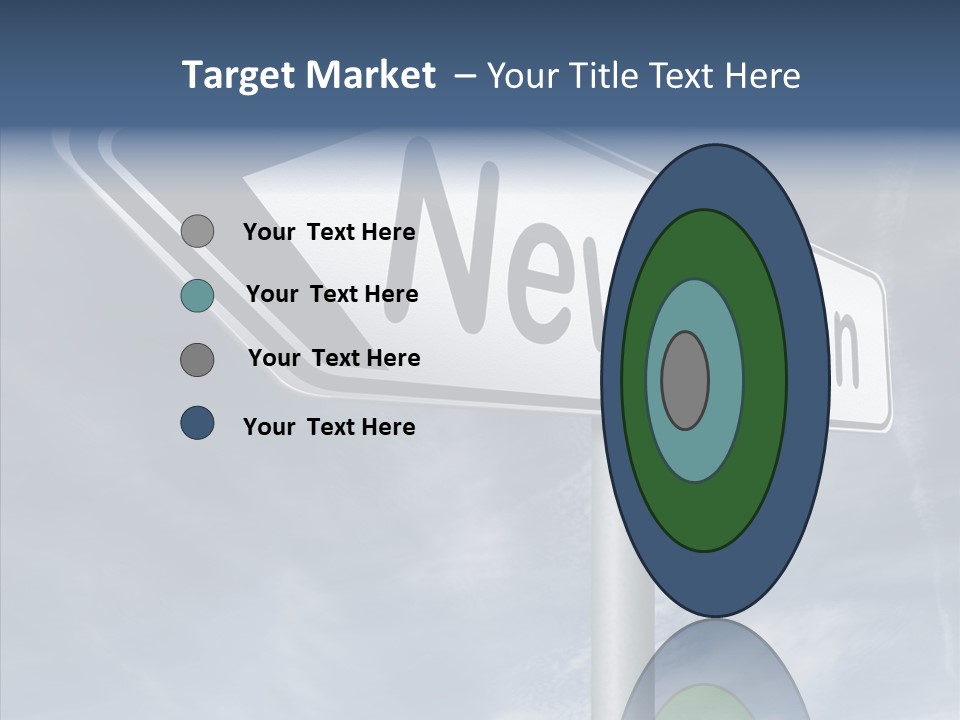 Abstract New Vision View Point PowerPoint Template
