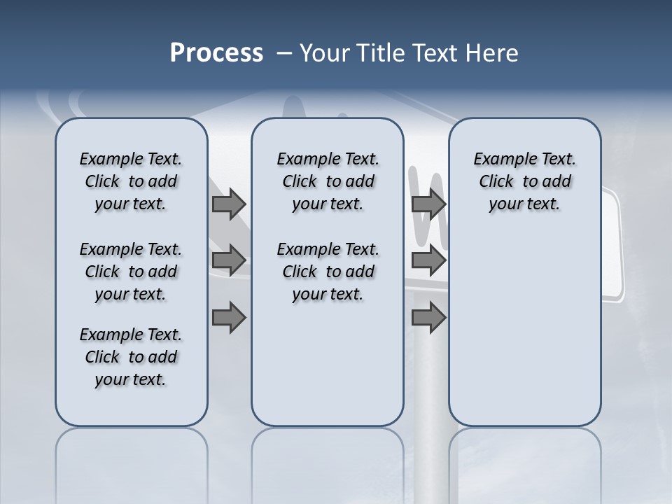 Abstract New Vision View Point PowerPoint Template