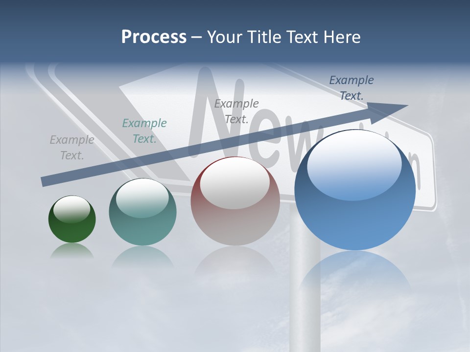Abstract New Vision View Point PowerPoint Template