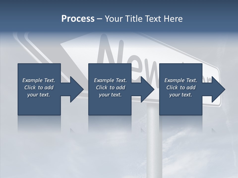 Abstract New Vision View Point PowerPoint Template