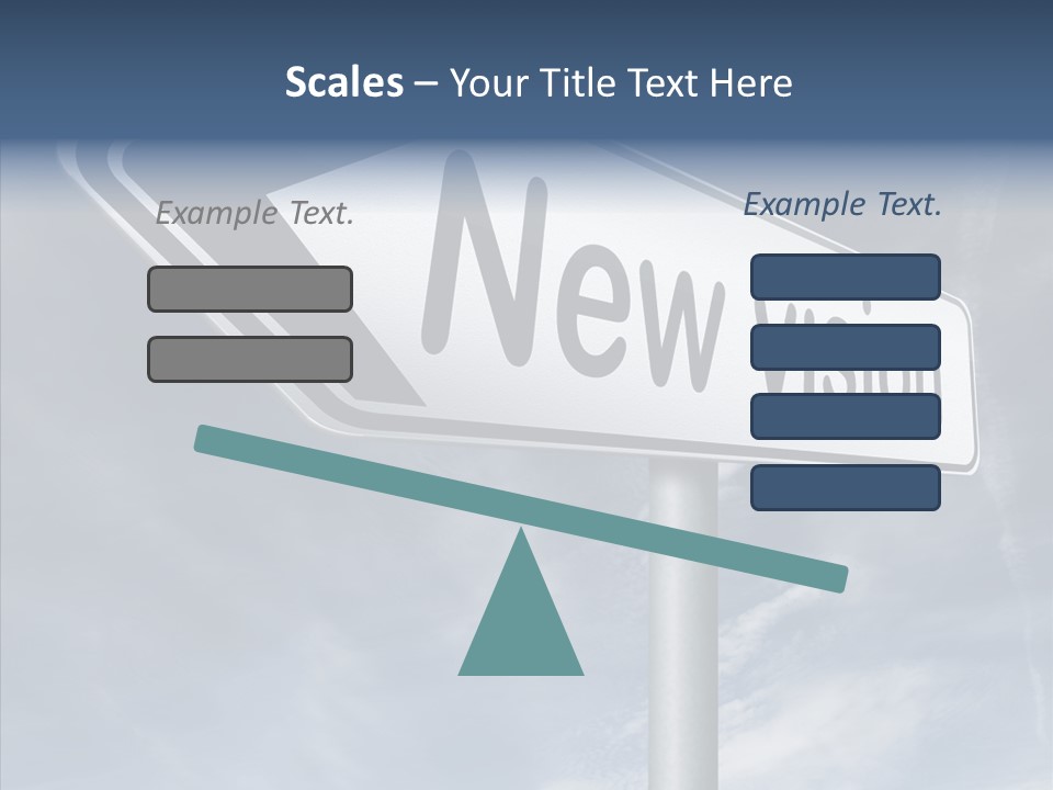 Abstract New Vision View Point PowerPoint Template