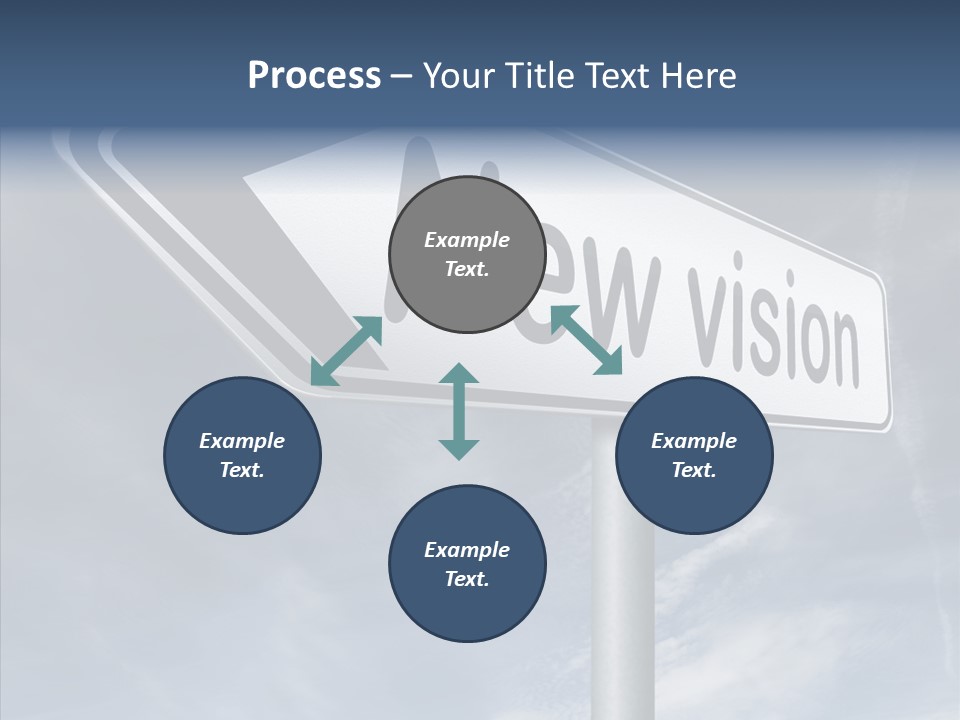 Abstract New Vision View Point PowerPoint Template