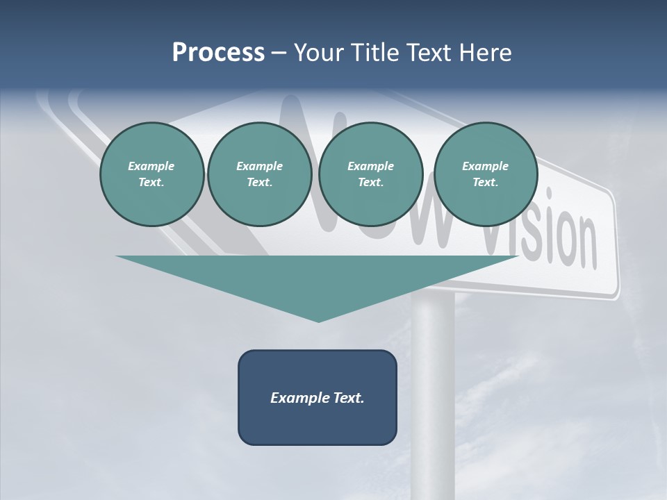 Abstract New Vision View Point PowerPoint Template