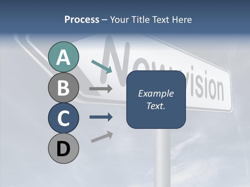 Abstract New Vision View Point PowerPoint Template