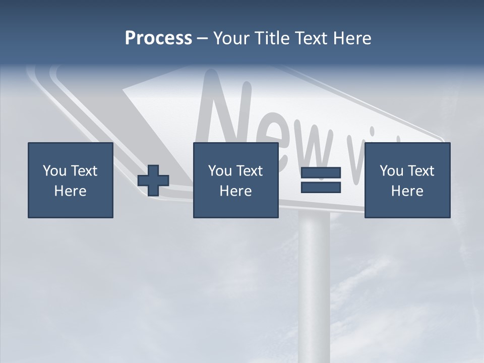 Abstract New Vision View Point PowerPoint Template