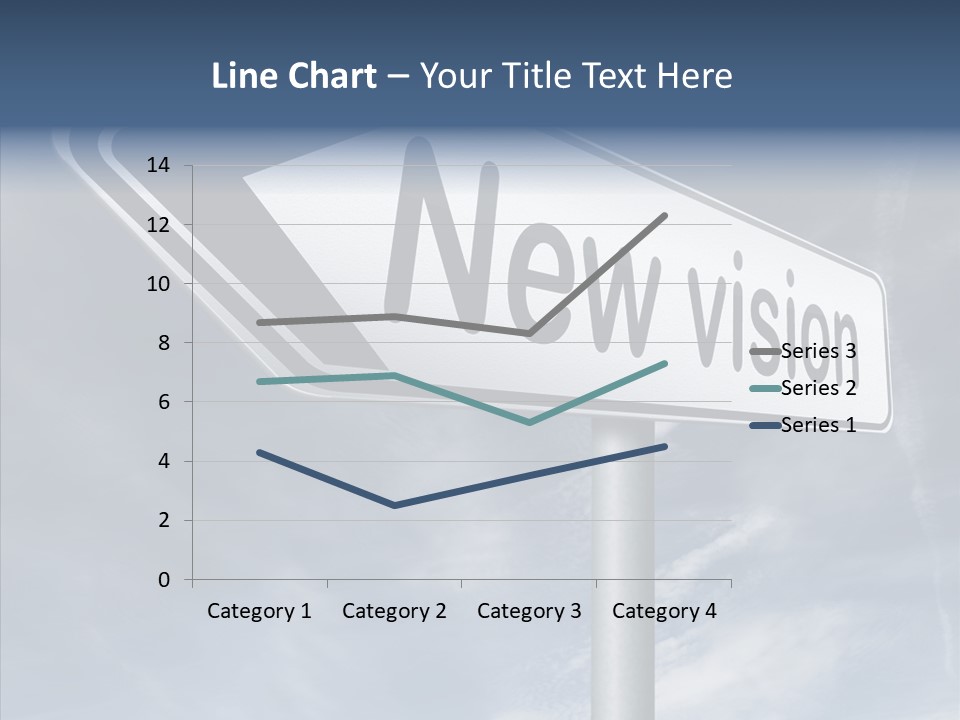 Abstract New Vision View Point PowerPoint Template