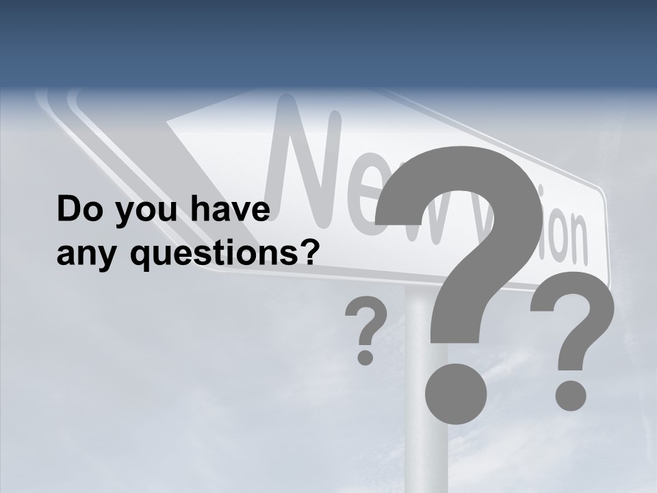 Abstract New Vision View Point PowerPoint Template