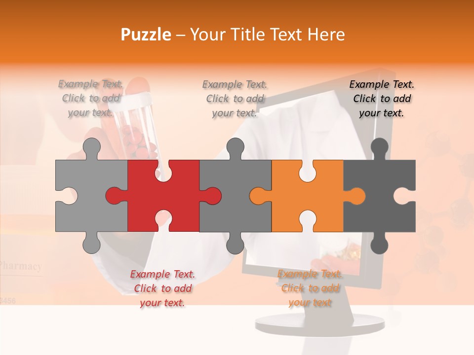 Professional Monitor Prescription PowerPoint Template