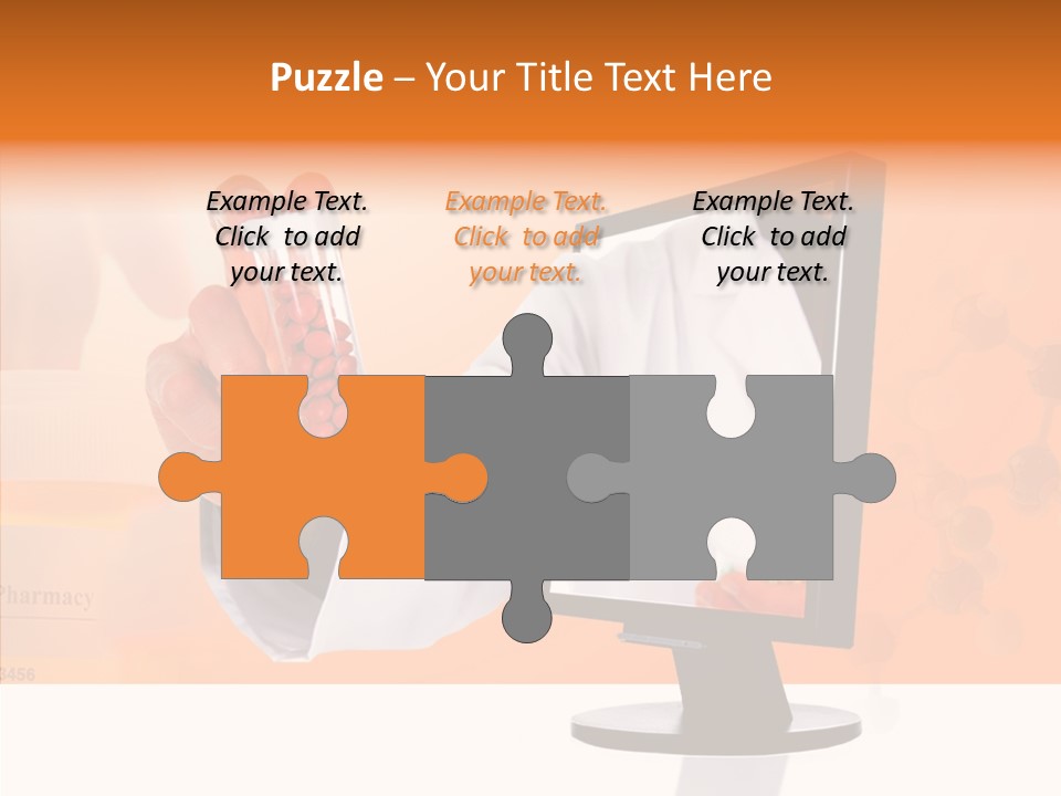 Professional Monitor Prescription PowerPoint Template