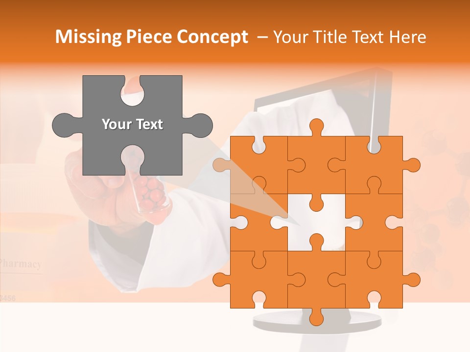 Professional Monitor Prescription PowerPoint Template