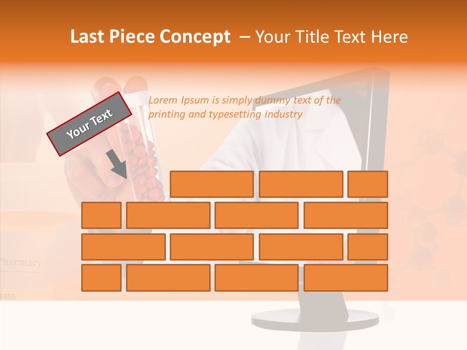 Professional Monitor Prescription PowerPoint Template