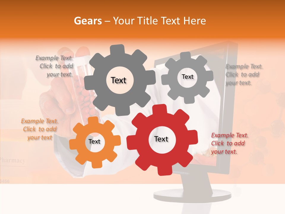 Professional Monitor Prescription PowerPoint Template