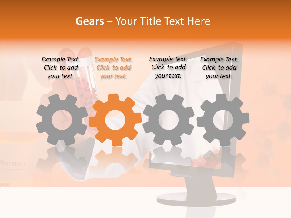 Professional Monitor Prescription PowerPoint Template