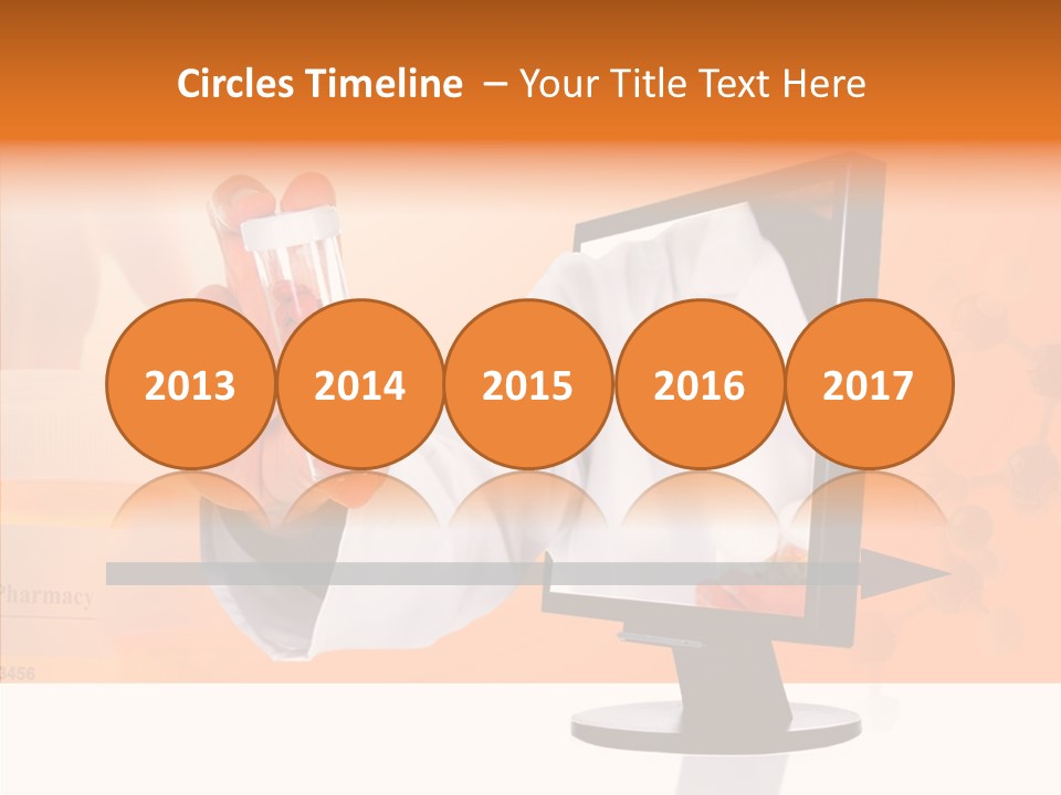 Professional Monitor Prescription PowerPoint Template