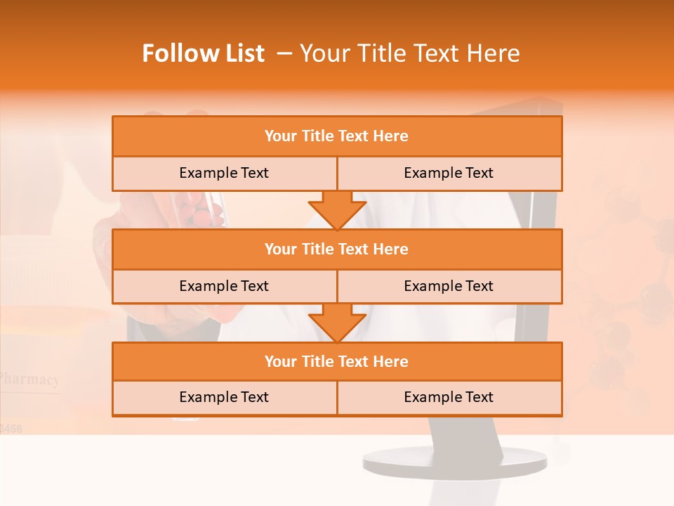 Professional Monitor Prescription PowerPoint Template