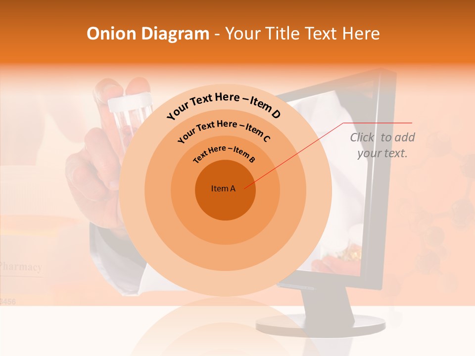Professional Monitor Prescription PowerPoint Template
