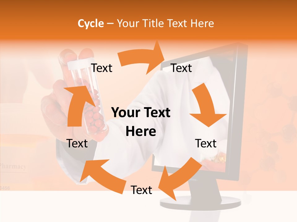 Professional Monitor Prescription PowerPoint Template