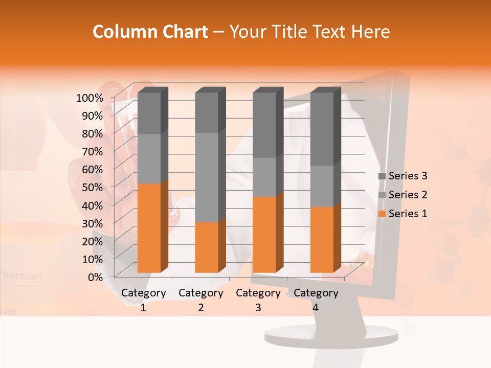 Professional Monitor Prescription PowerPoint Template