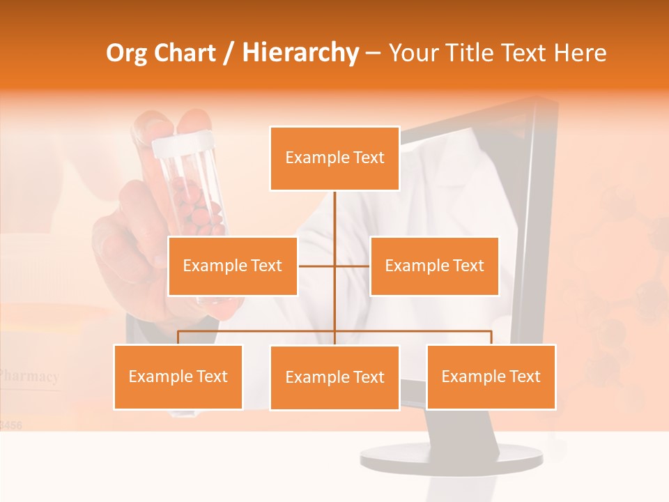 Professional Monitor Prescription PowerPoint Template