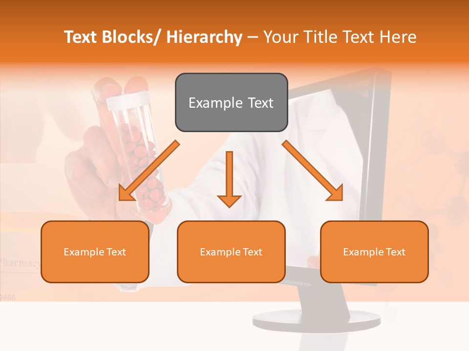 Professional Monitor Prescription PowerPoint Template