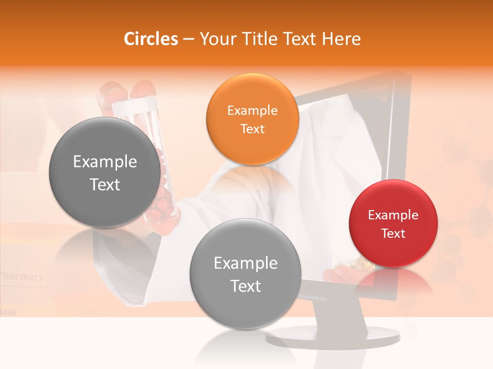 Professional Monitor Prescription PowerPoint Template
